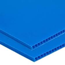 Jeewa Plastic 4MM Corrugated Blue Sheet