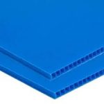 Jeewa Plastic 2MM Corrugated Blue Sheet