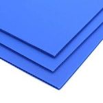 Jeewa Plastic 3MM Corrugated Blue Sheet