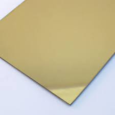 Mirror Plastic Gold