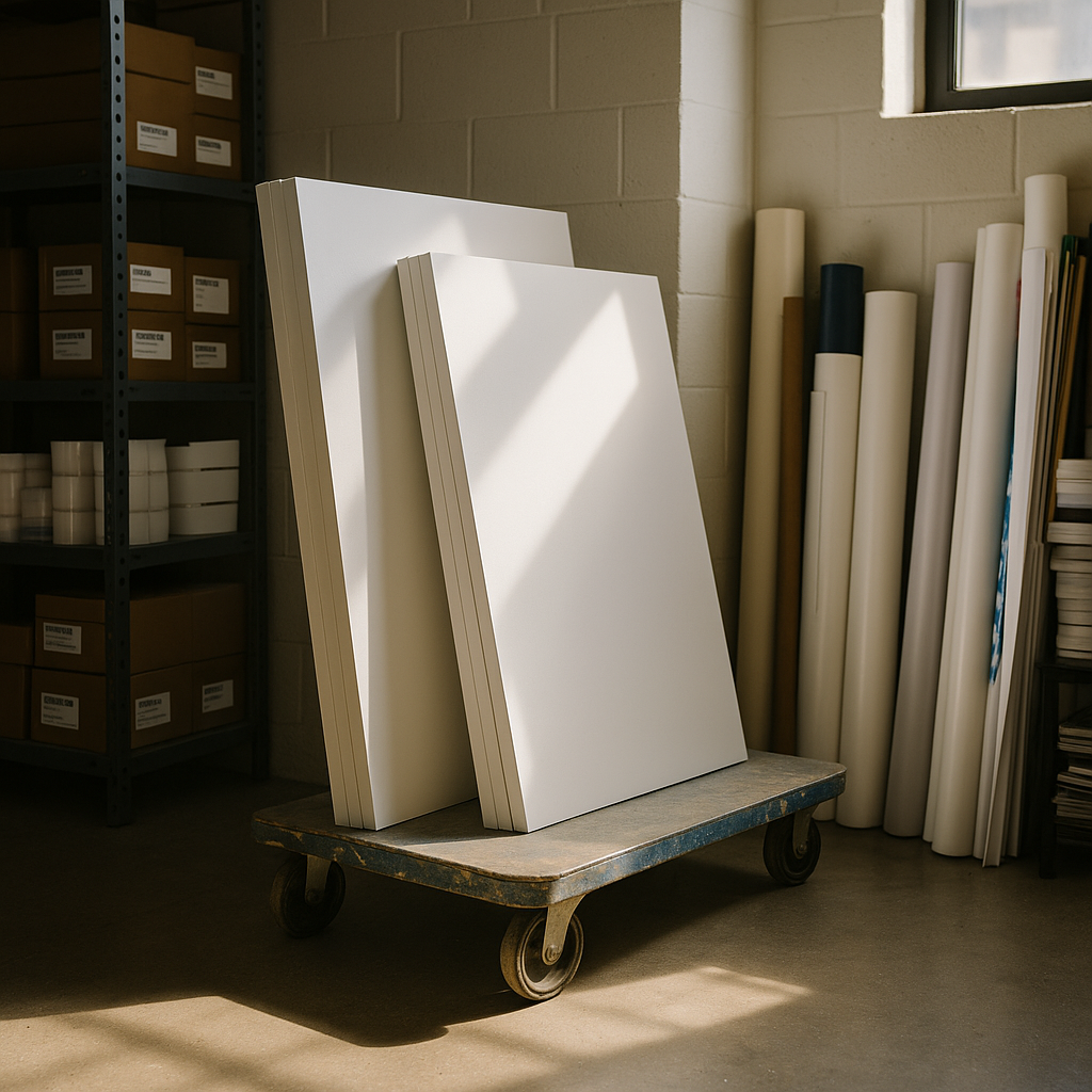 reuse foam boards 