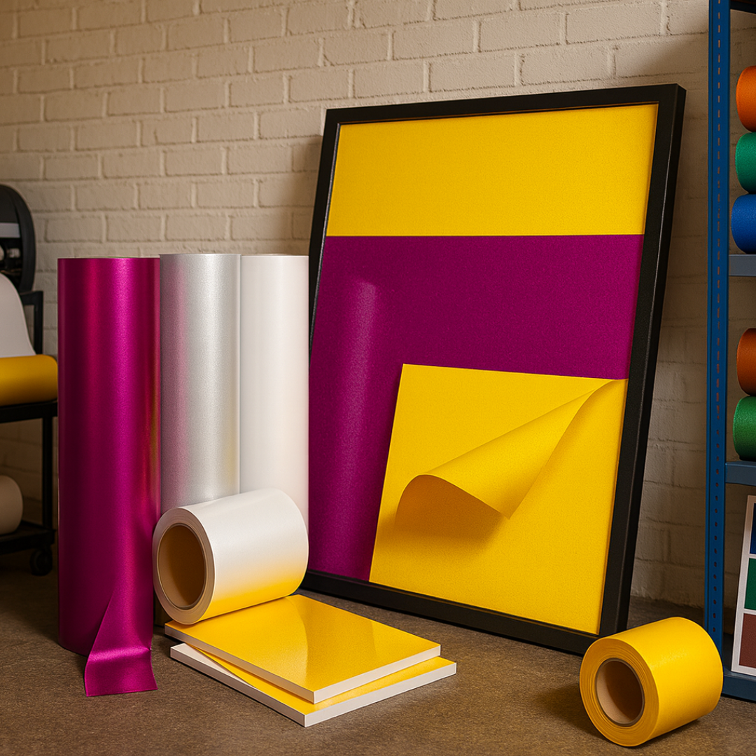 vinyl stickers for business, branding with vinyl